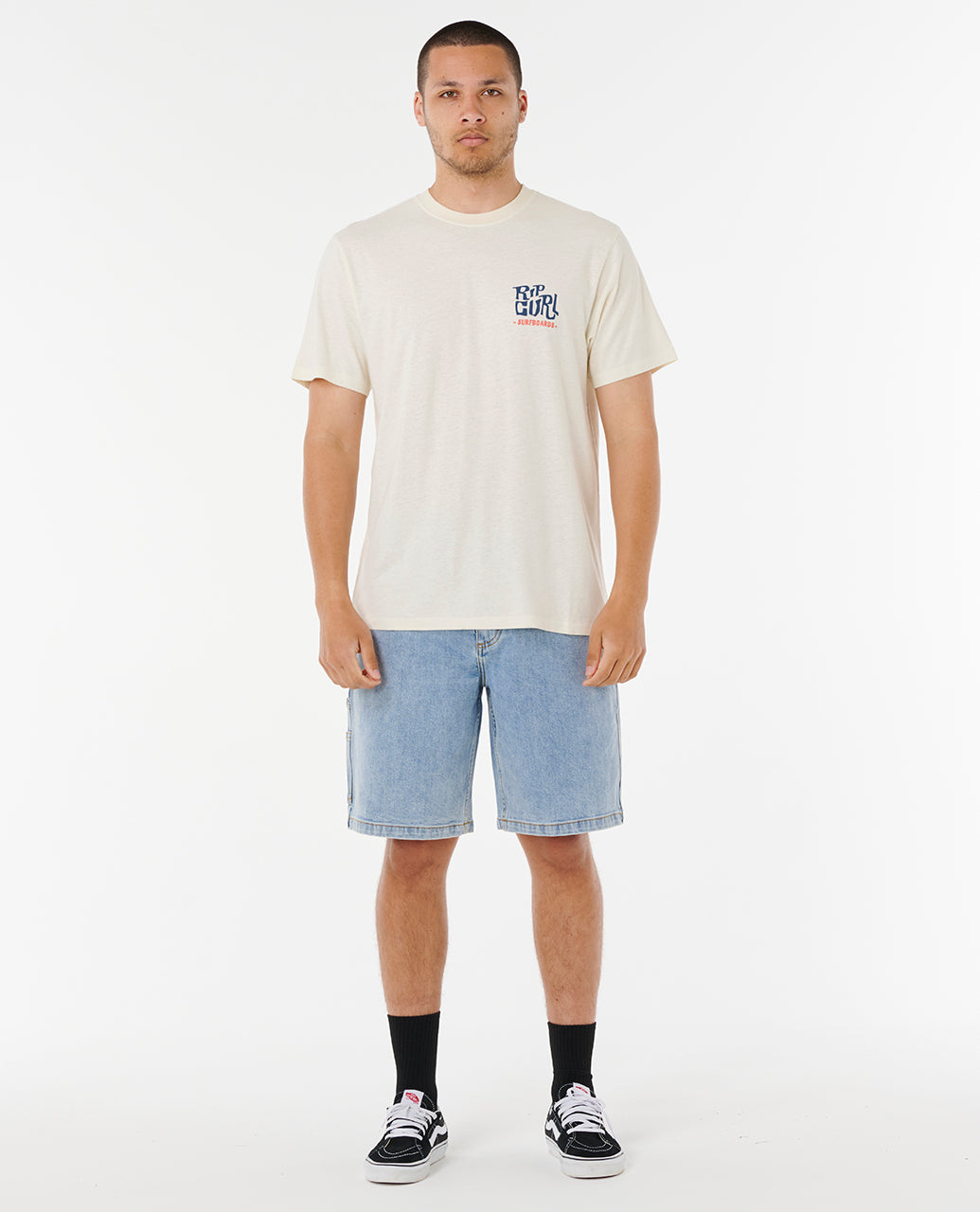 SHAPER ADDRESS TEE - bone