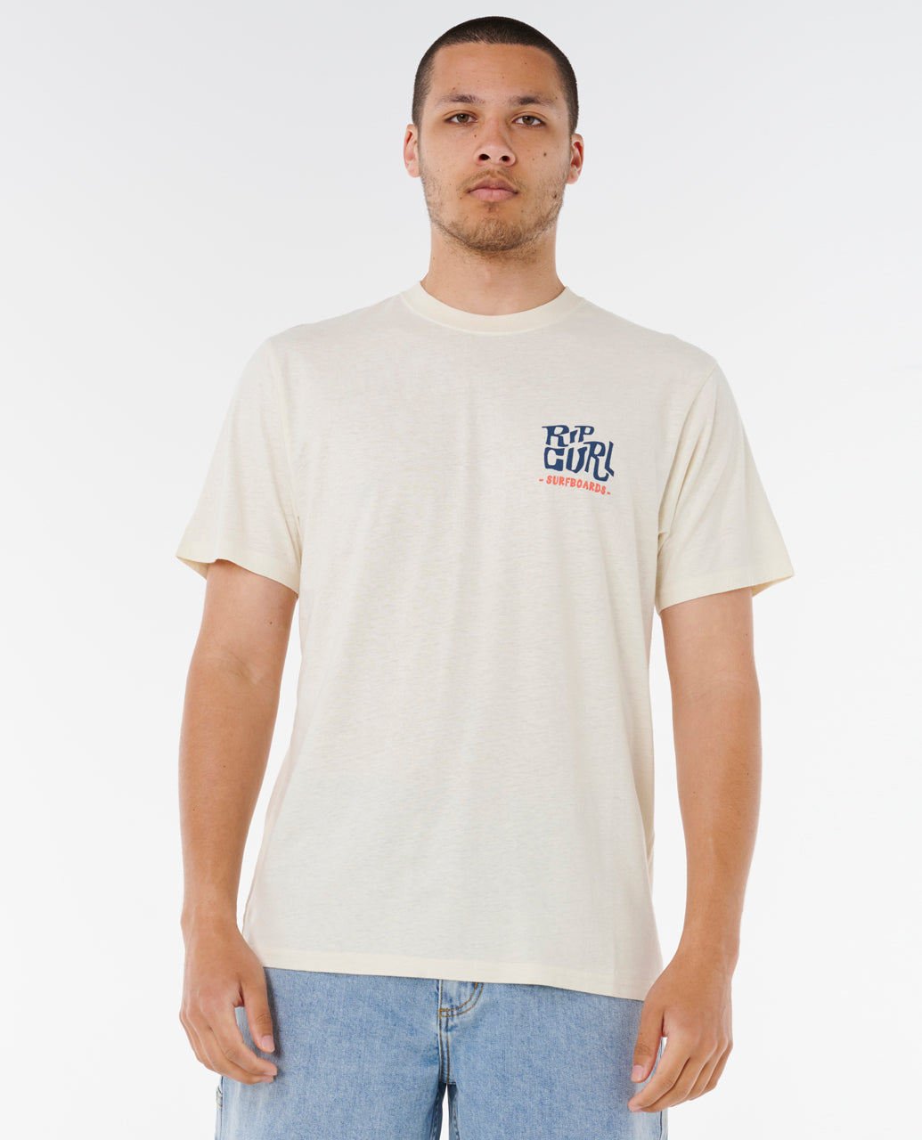 SHAPER ADDRESS TEE - bone