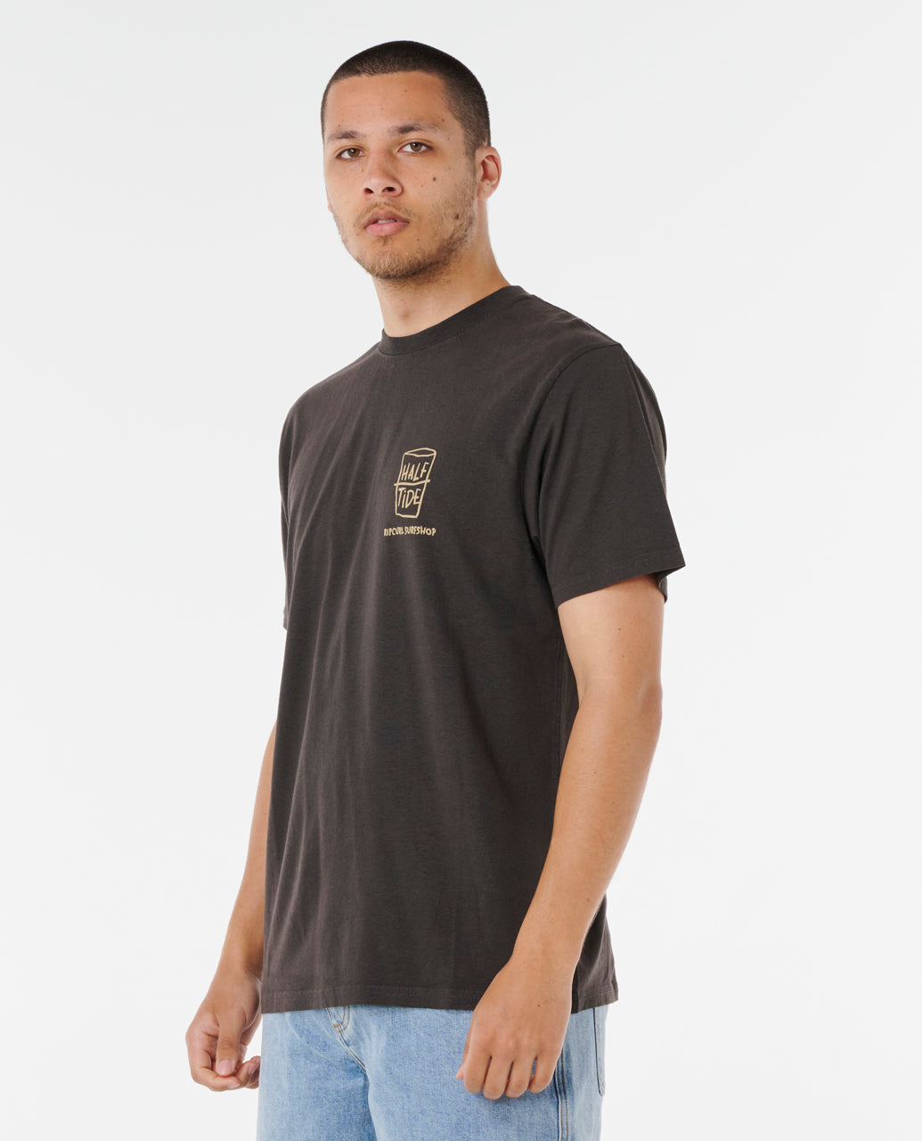 SHAPER ADDRESS TEE - washed black