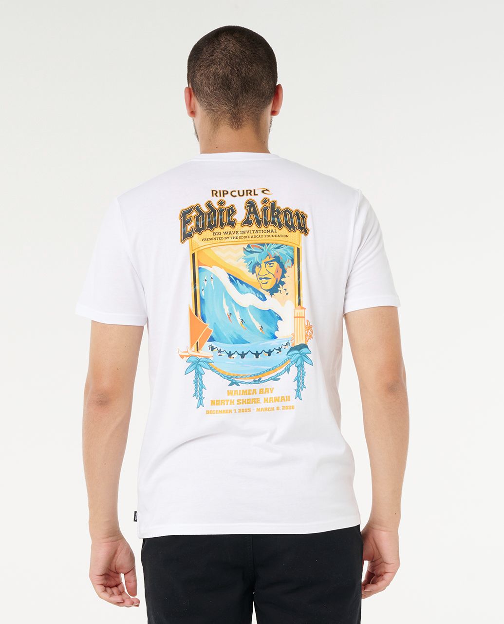 EWG POSTER ART TEE - white