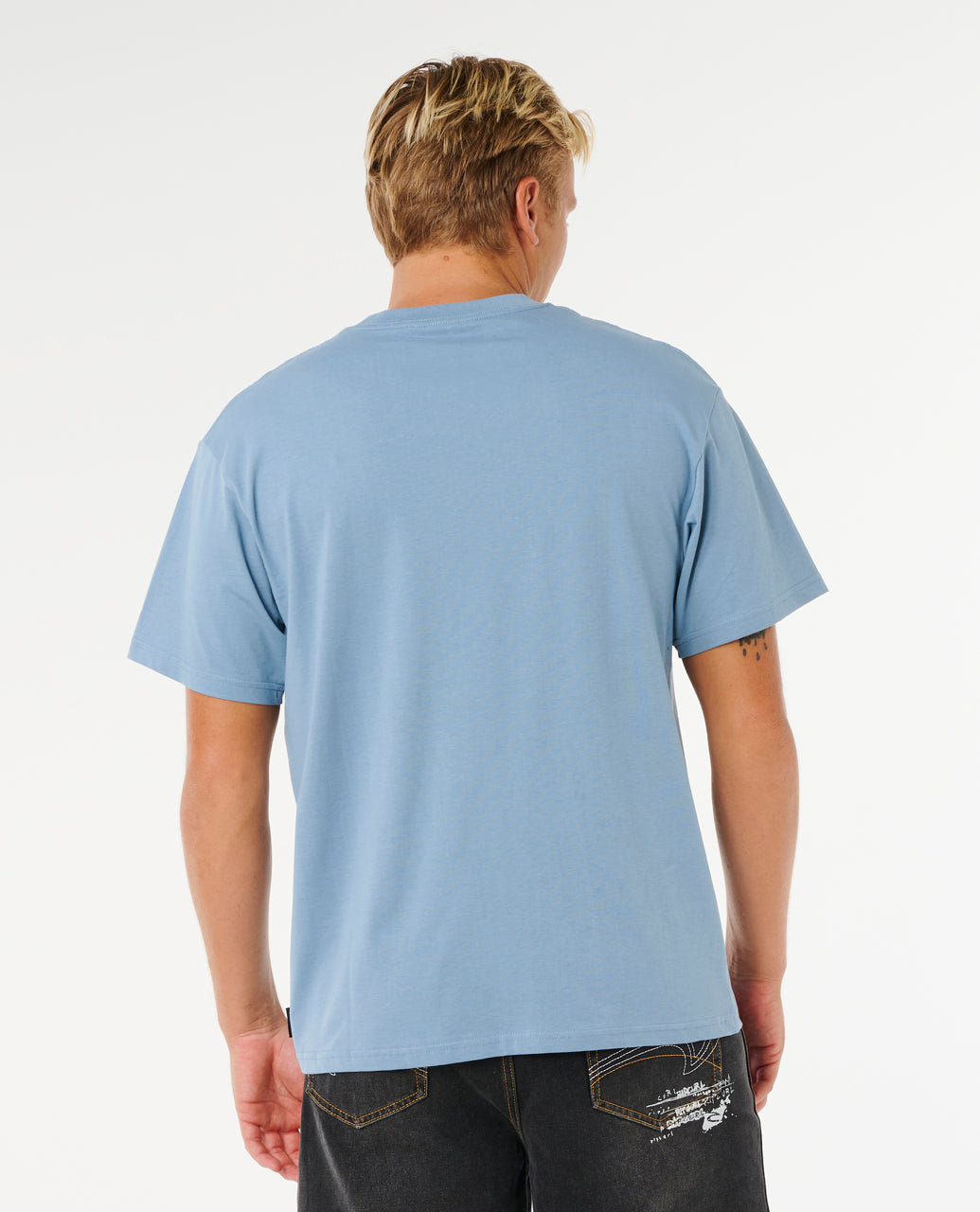 INNER VISIONS ROTTN SUN T - faded denim