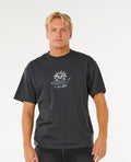 INNER VISIONS ROTTN SUN T - washed black