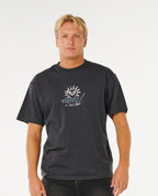 INNER VISIONS ROTTN SUN T - washed black