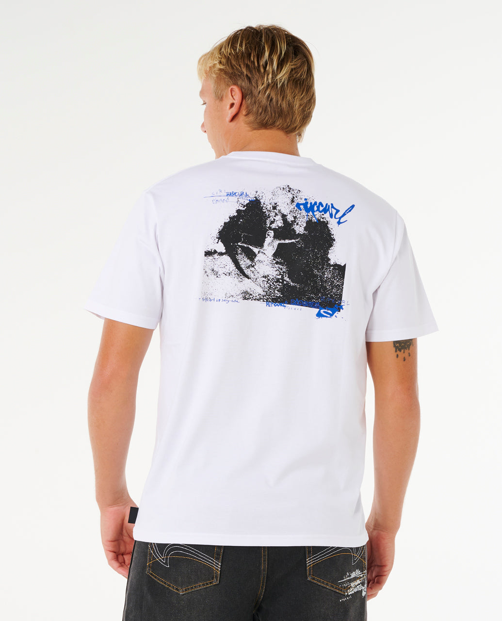 INNER VISIONS HACK TEE - white