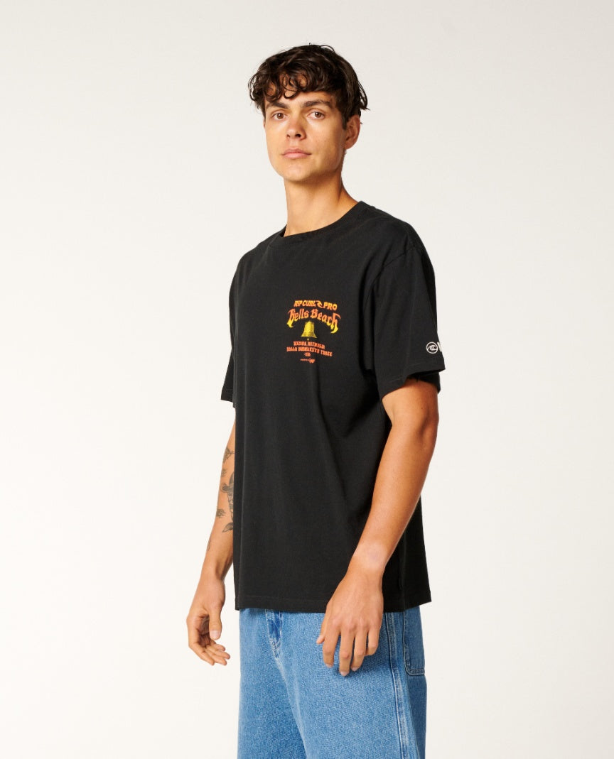 BELLS PRO 26 BELL LOGO TEE - black