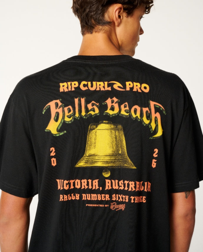 BELLS PRO 26 BELL LOGO TEE - black