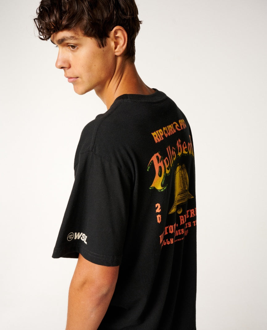 BELLS PRO 26 BELL LOGO TEE - black