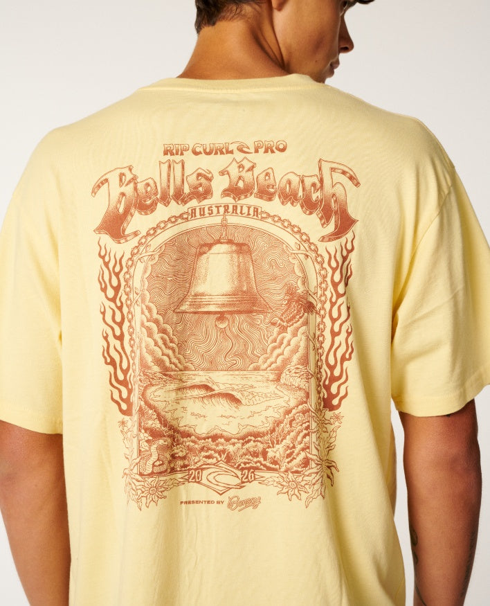BELLS PRO 26 EVENT TEE - ochre