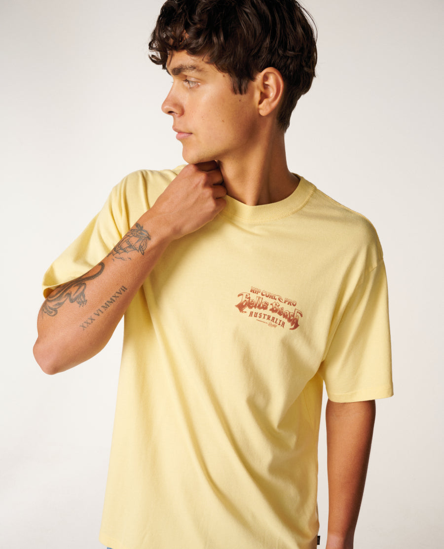 BELLS PRO 26 EVENT TEE - ochre