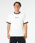LIQUID TRIPS RINGER TEE - bone