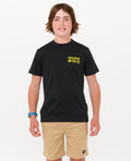 EVOLUTION LOGO TEE - BOYS - black