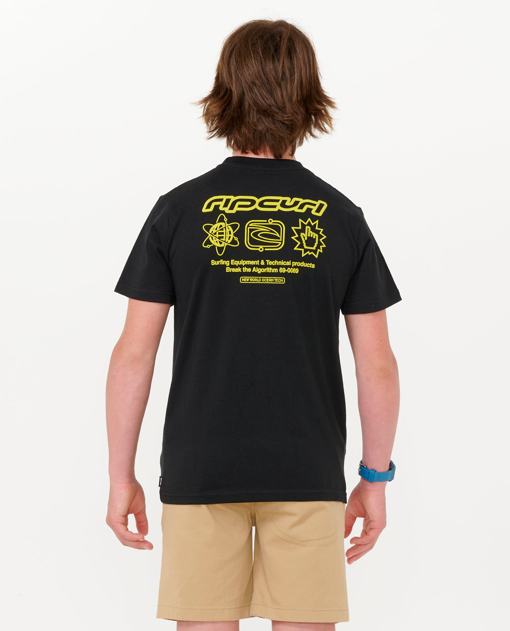EVOLUTION LOGO TEE - BOYS - black