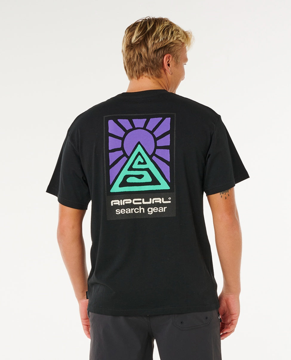 SEARCH DAWN TEE - black