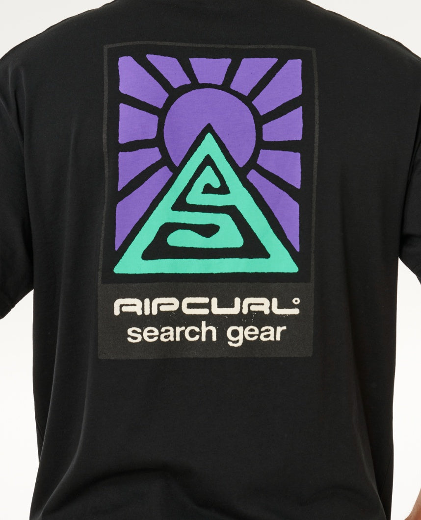 SEARCH DAWN TEE - black