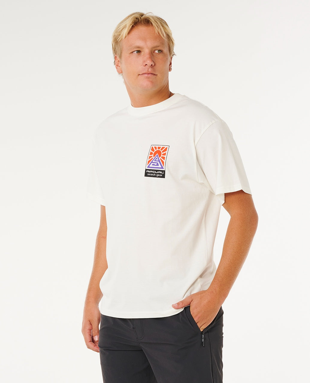SEARCH DAWN TEE - bone