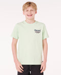 SHRED TIL TEE-BOY - pastel green