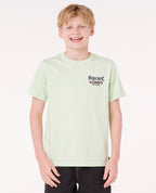 SHRED TIL TEE-BOY - pastel green