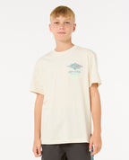 RAW ENERGY DOLPHIN TEE - BOY - bone