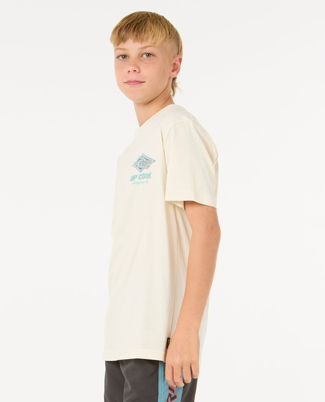 RAW ENERGY DOLPHIN TEE - BOY - bone