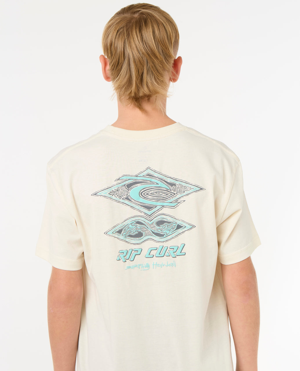 RAW ENERGY DOLPHIN TEE - BOY - bone