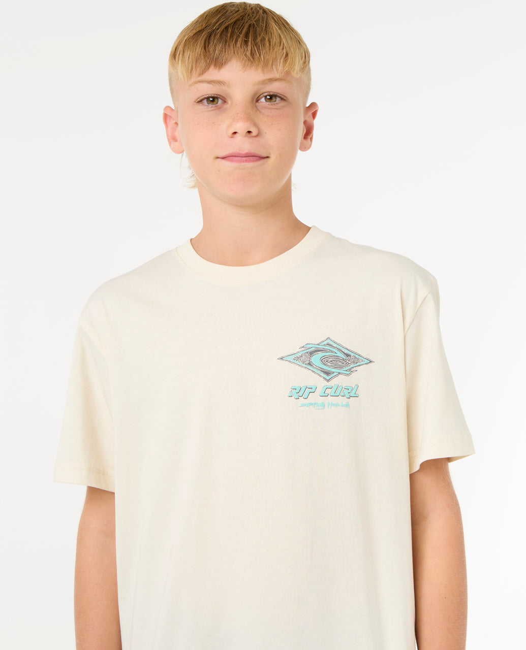 RAW ENERGY DOLPHIN TEE - BOY - bone
