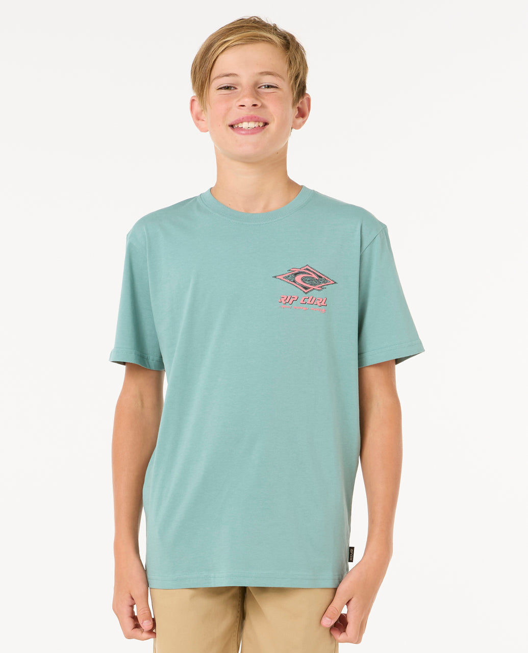 RAW ENERGY DOLPHIN TEE - BOY - blue lagoon