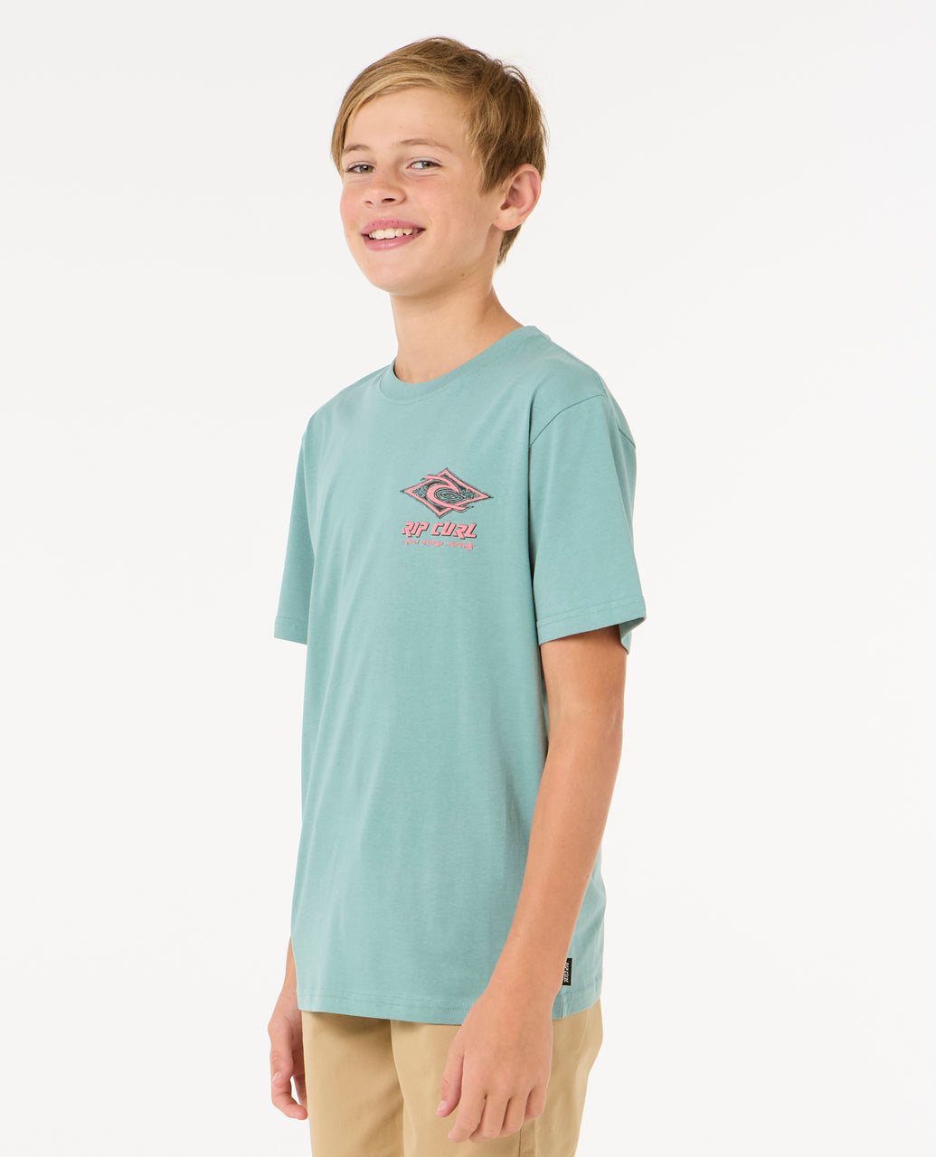 RAW ENERGY DOLPHIN TEE - BOY - blue lagoon