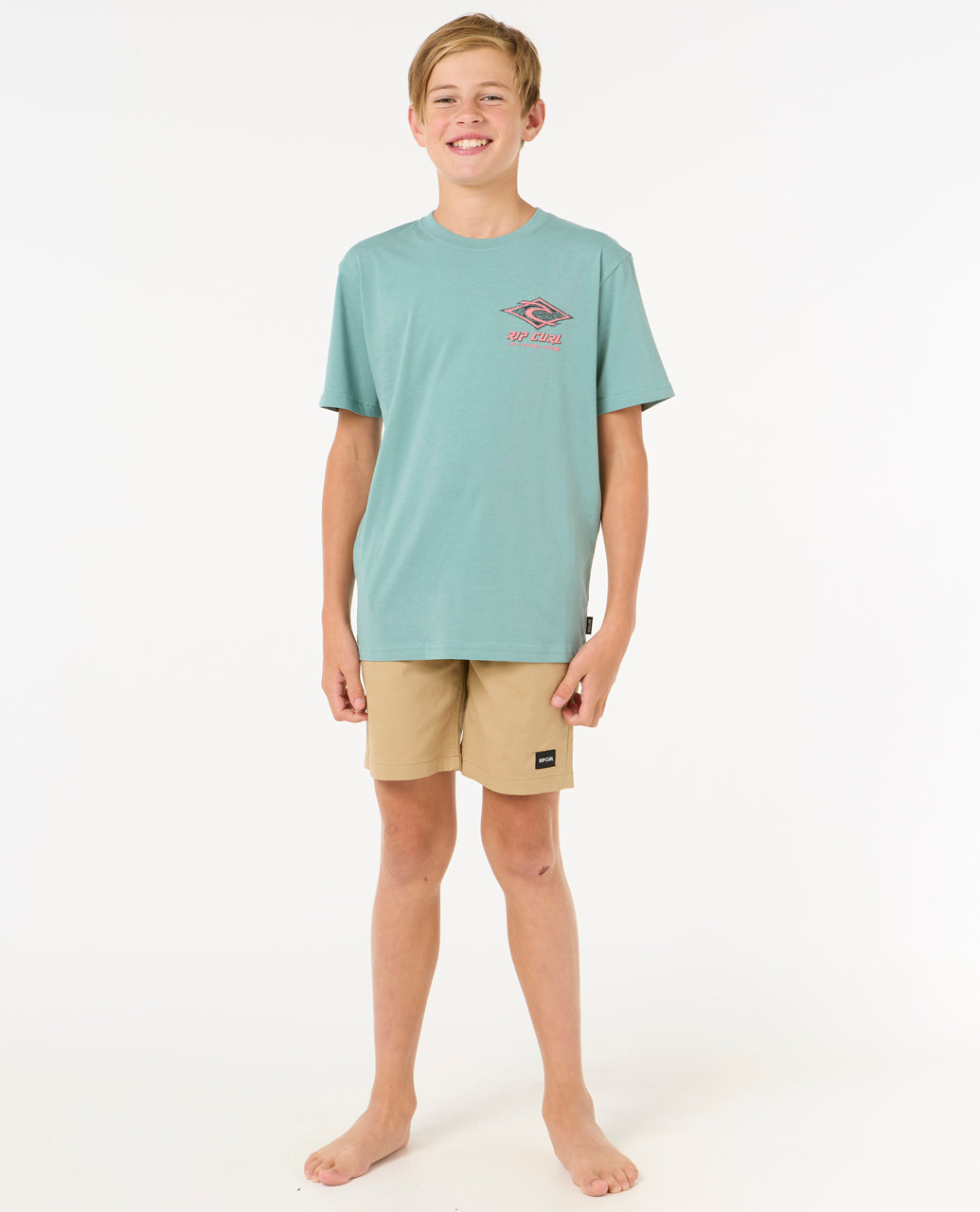 RAW ENERGY DOLPHIN TEE - BOY - blue lagoon