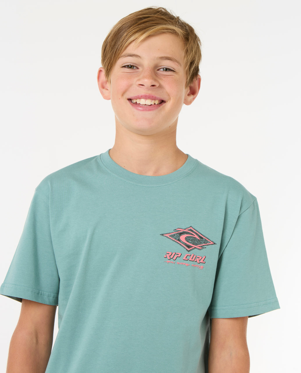 RAW ENERGY DOLPHIN TEE - BOY - blue lagoon
