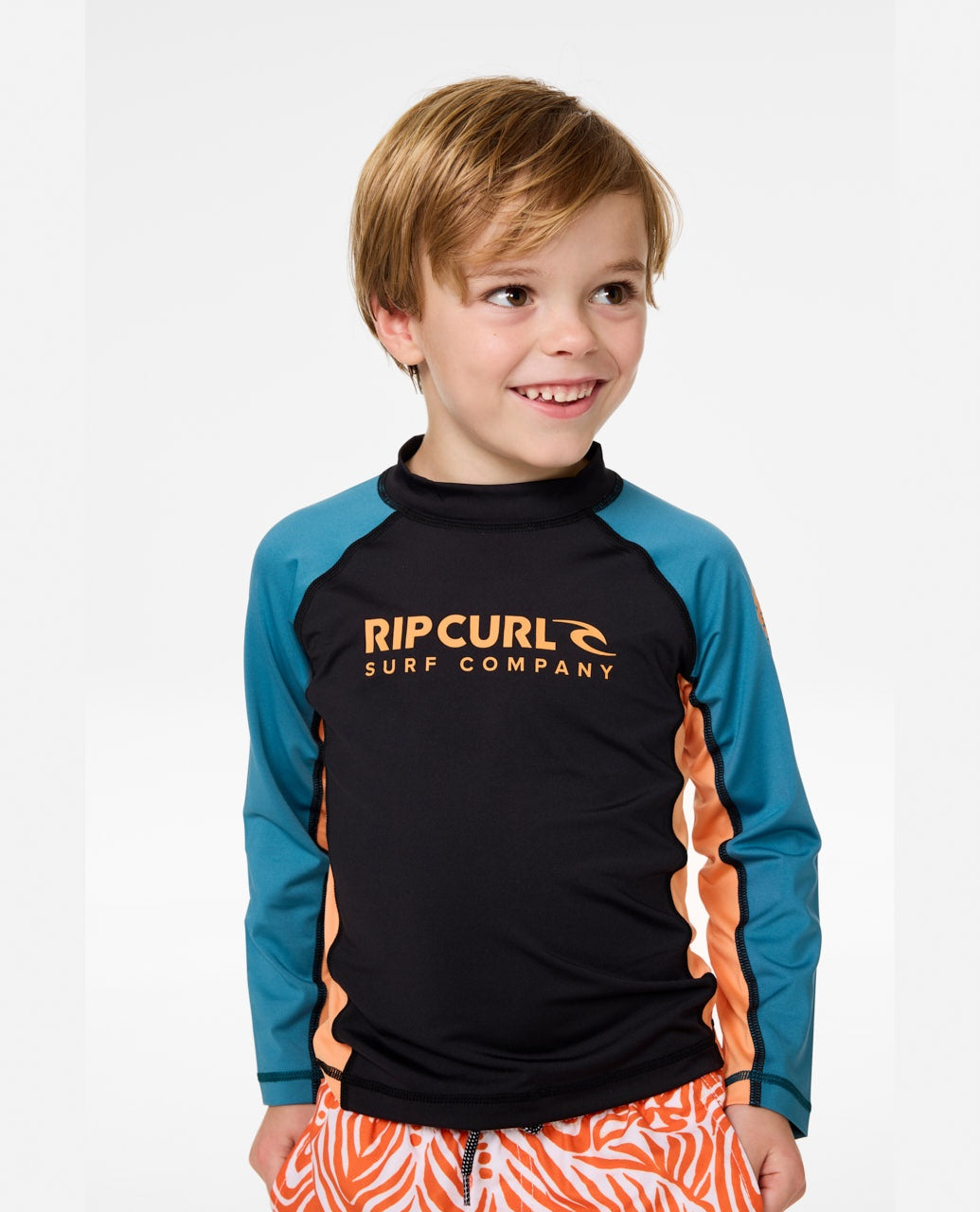 SHOCK UPF L/S BOY - storm blue
