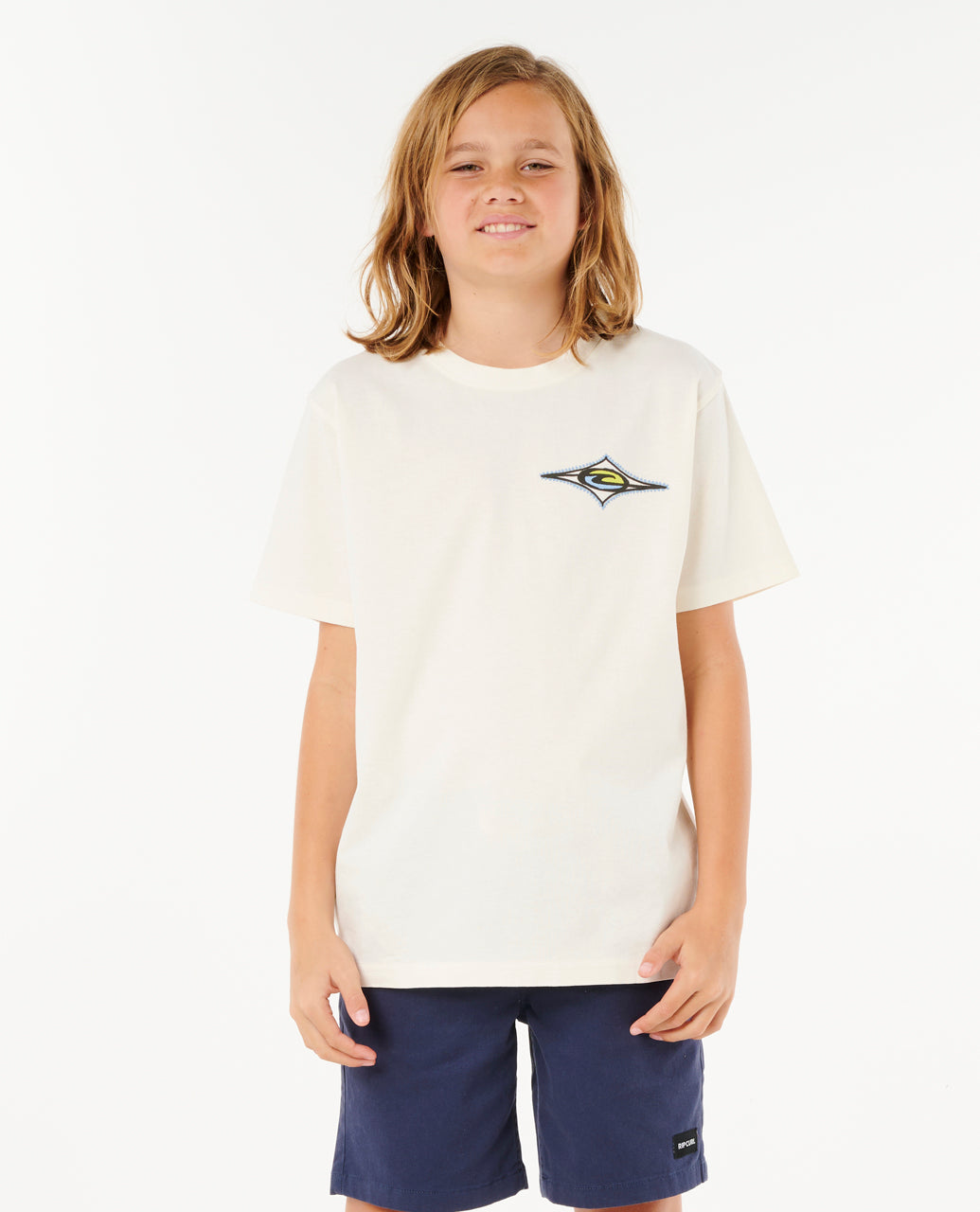 RAW ENERGY MAXXED TEE-BOY - bone
