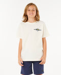 RAW ENERGY MAXXED TEE-BOY - bone