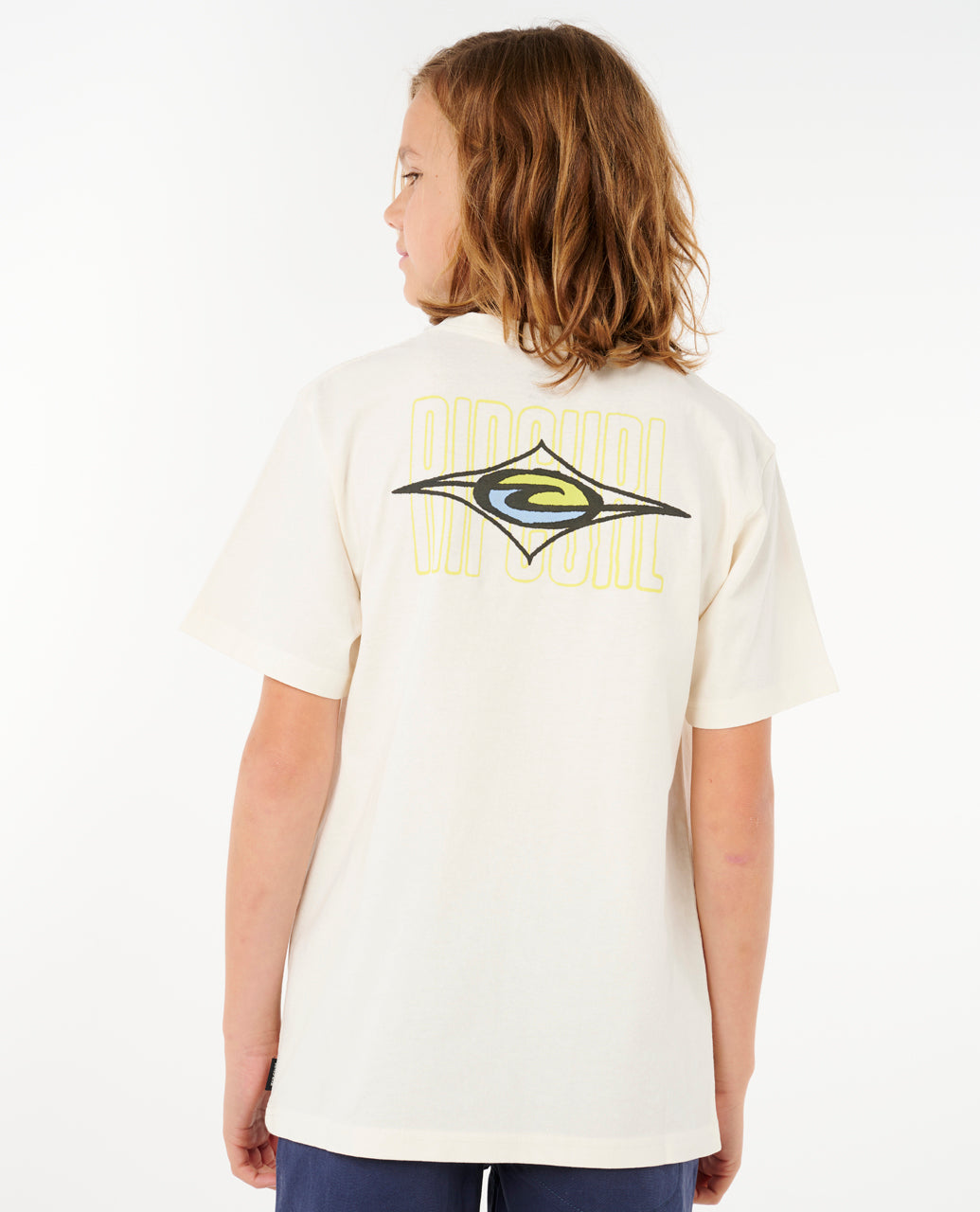 RAW ENERGY MAXXED TEE-BOY - bone