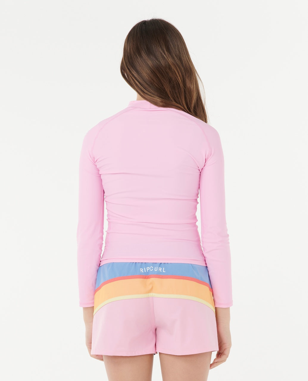 CLASSIC SURF LS RASH VEST G - pink
