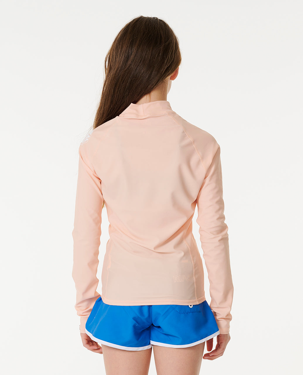 CLASSIC SURF LS RASH VEST G - peach