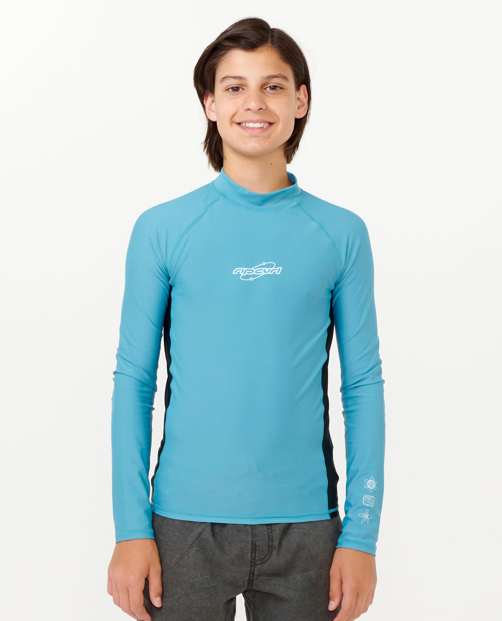EVOLUTION UPF L/S-BOY - ocean