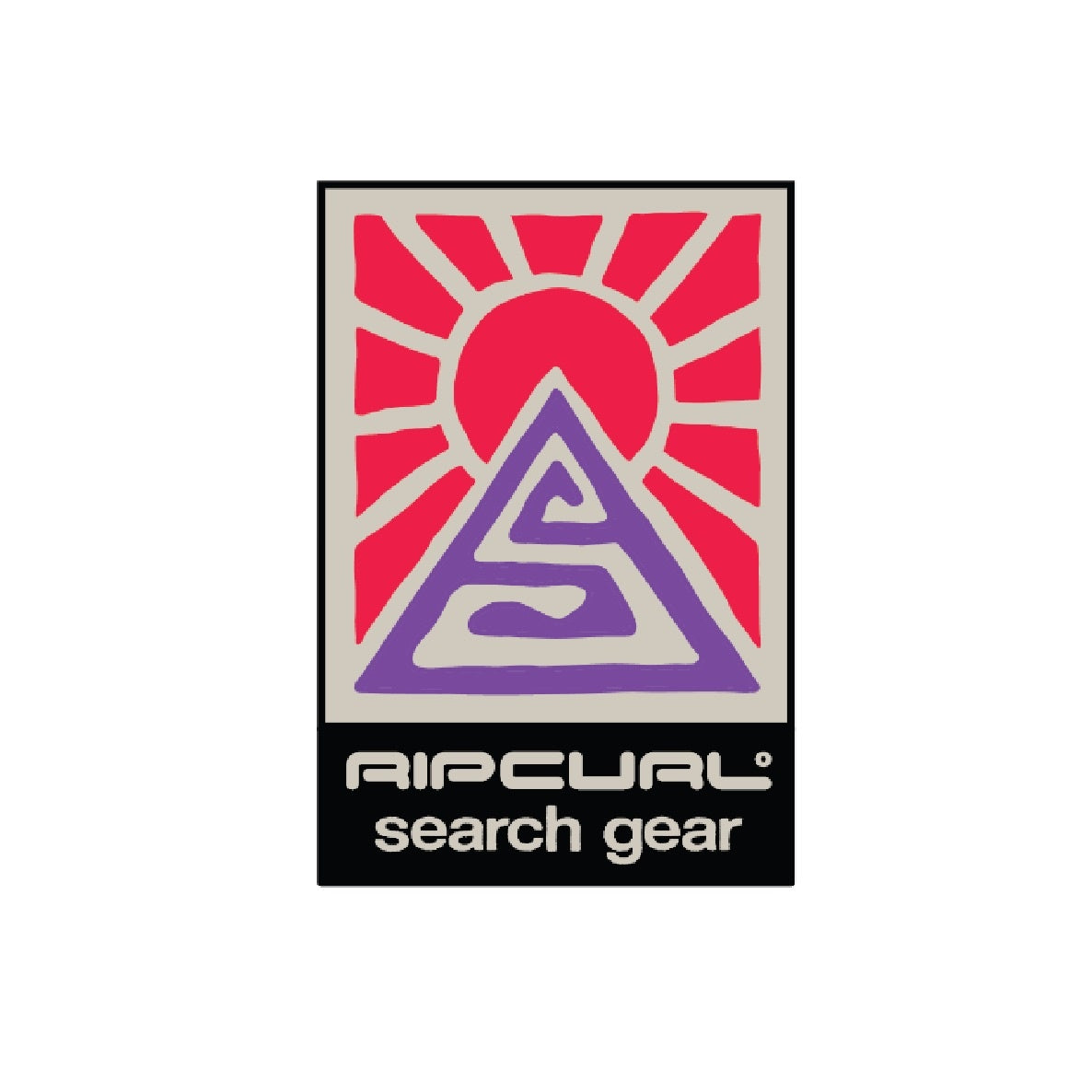 LOGO STICKERS - purple