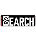 LOGO STICKERS - black/red