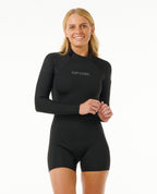WMNS D/PATROL 22 L/SL SPR - black