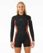 WMNS D/PATROL 22 L/SL SPR - rust