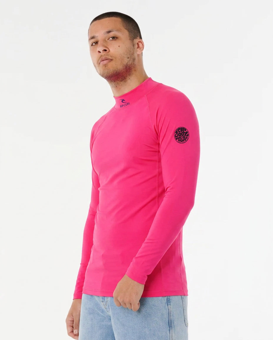 ADULT HI VIZ LS - neon pink