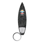 SURFBOARD KEYRING - black/grey