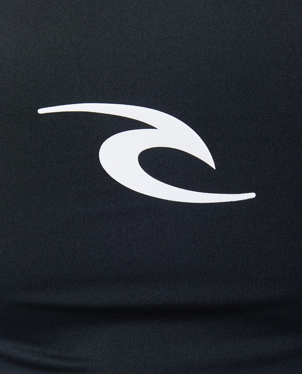 WAVES UPF PERF L/S - black