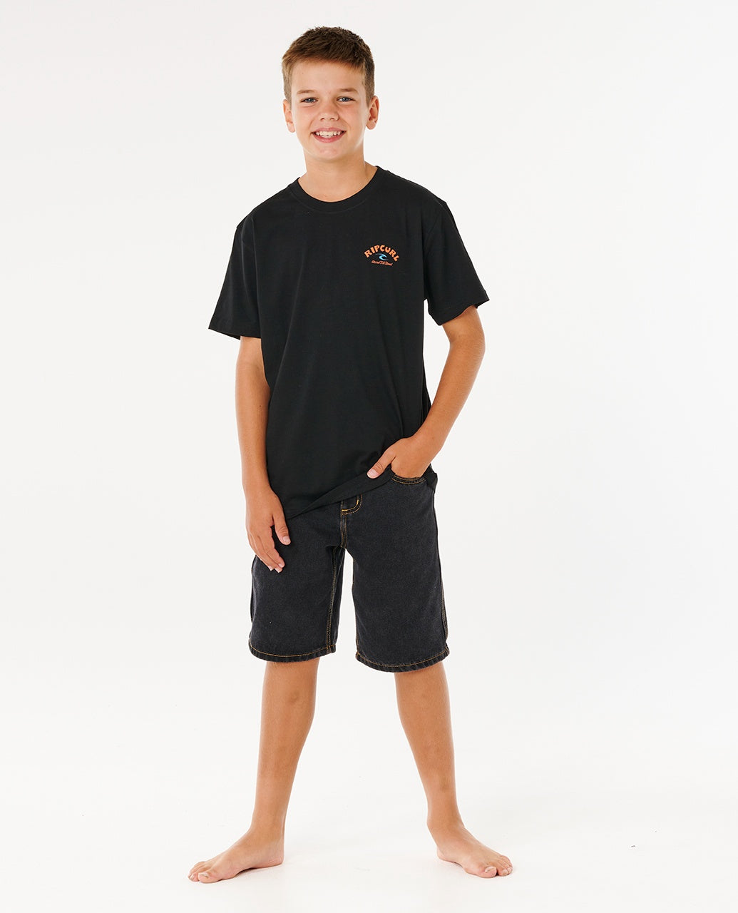 SHRED TIL TEE BOY - black