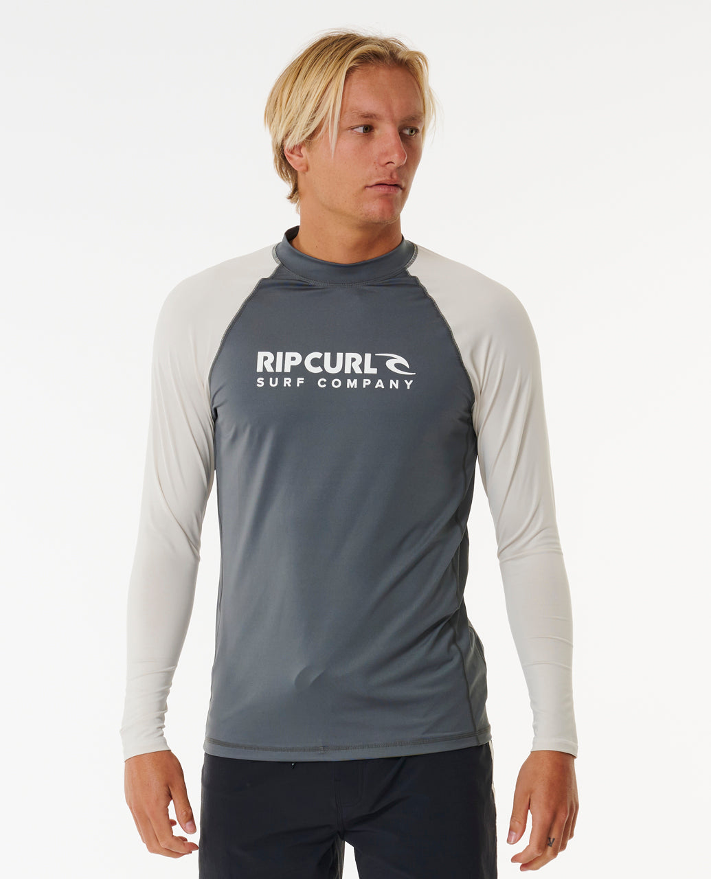 SHOCK UPF L/S - dark grey