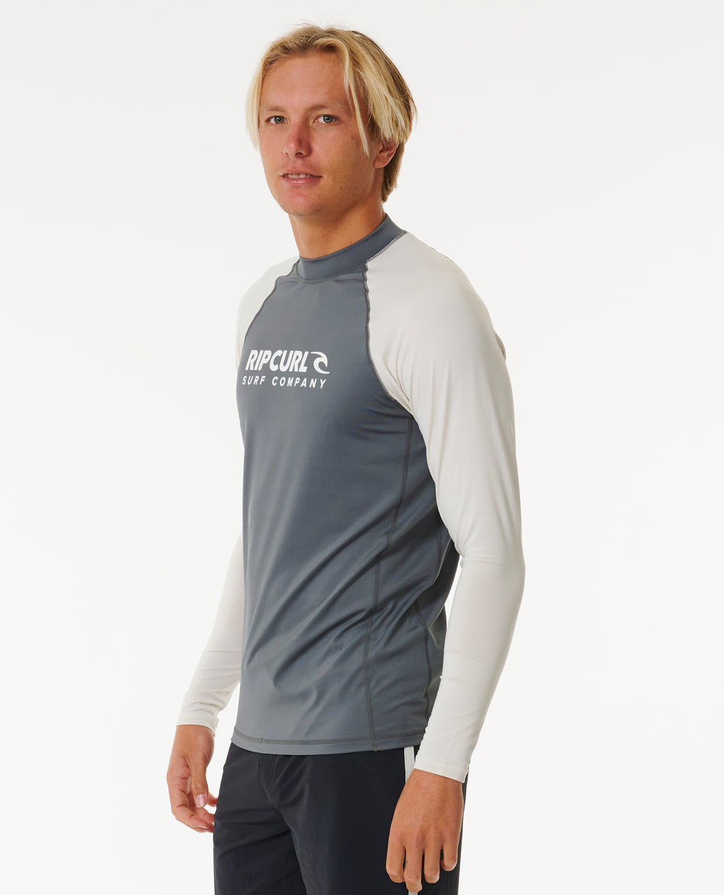 SHOCK UPF L/S - dark grey