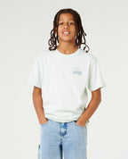 SHRED TIL DEAD TEE-BOY - green mist