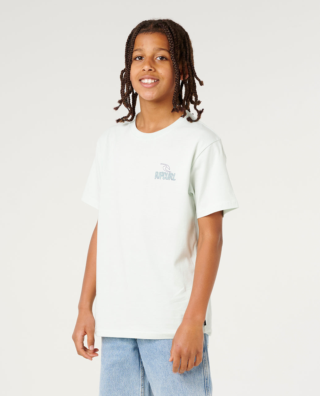 SHRED TIL DEAD TEE-BOY - green mist