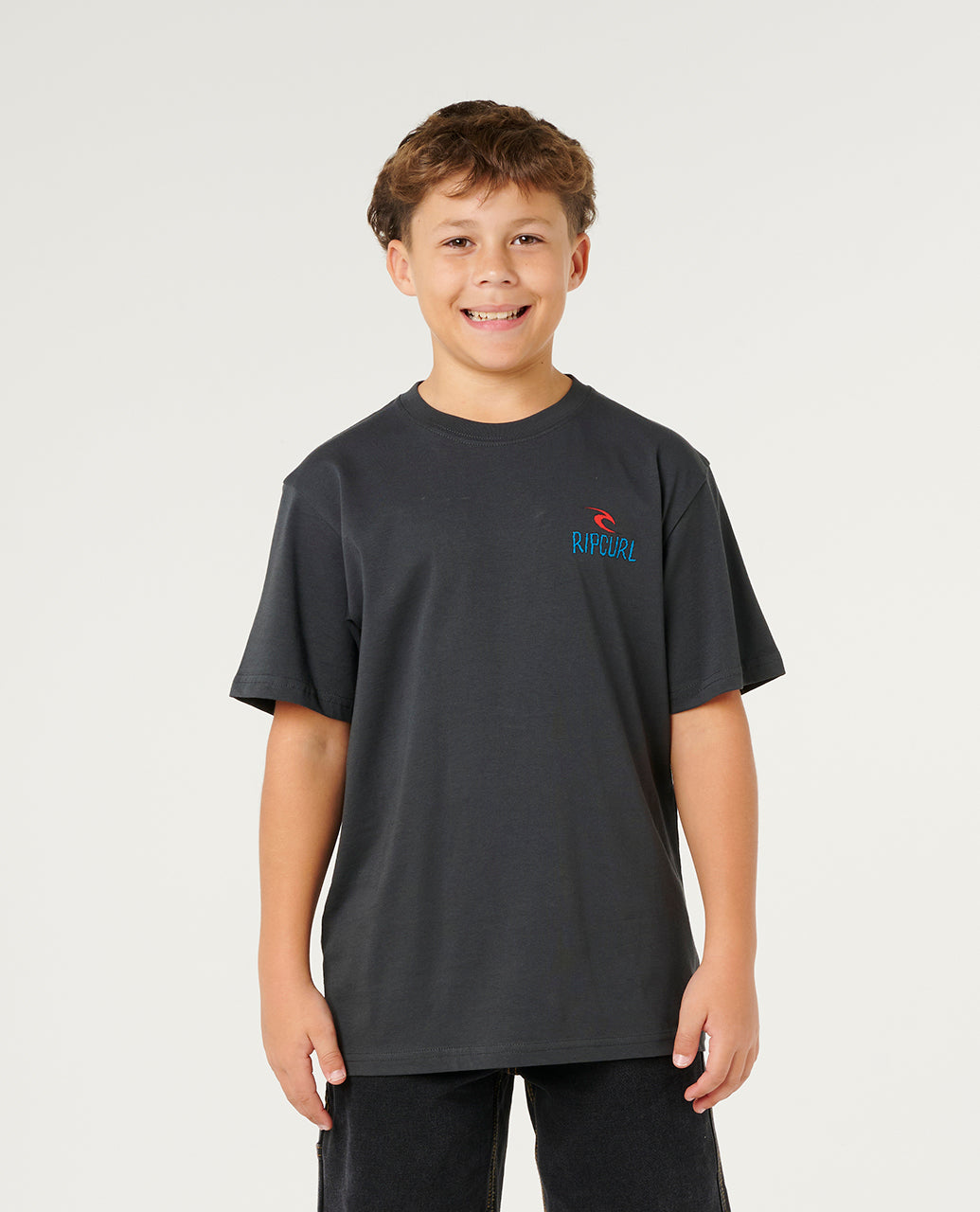 SHRED TIL DEAD TEE-BOY - washed black