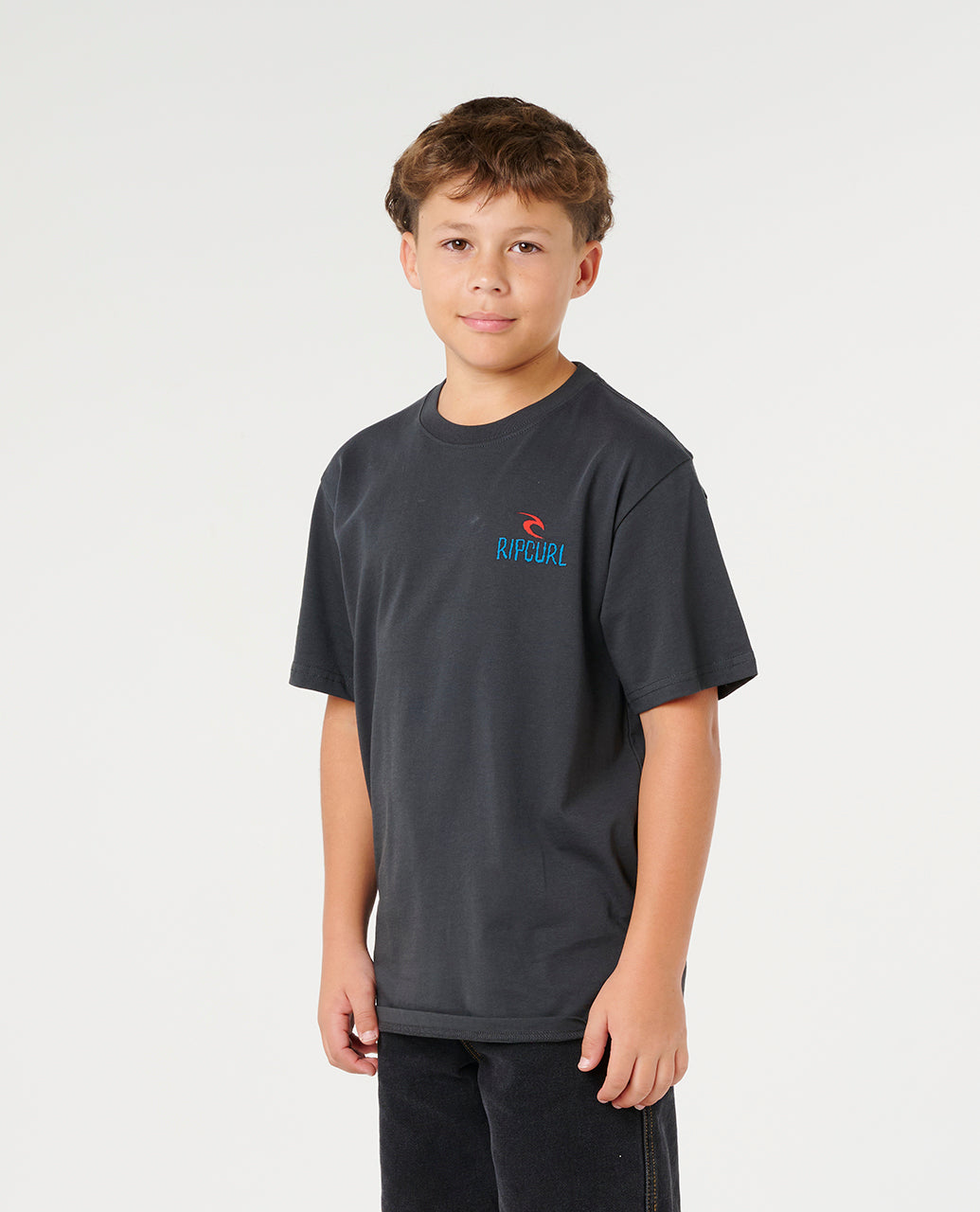 SHRED TIL DEAD TEE-BOY - washed black